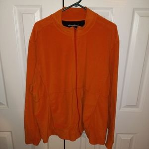 Mens Eddie Bauer light jacket, XL Orange